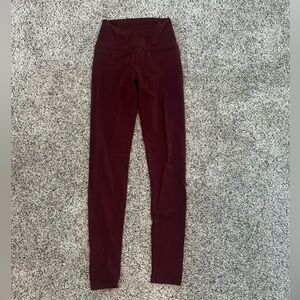Offline Deep Red High-Rise Leggings